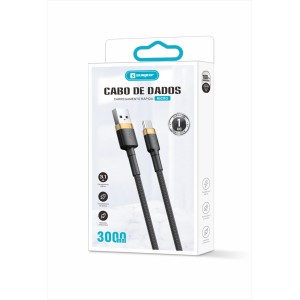 (SX-B116C-3M) CABO PARA CARREGAMENTO E TRANSFERÊNCIA DE DADOS - 3 METROS
