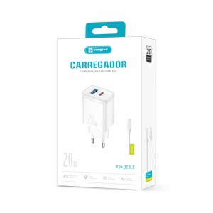 {SX-FC61-3 (I6)} CARREGADOR 20W (200 PEÇAS NA CAIXA)