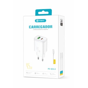 {SX-FC62-2 (C)} CARREGADOR 45W (200 PEÇAS NA CAIXA)